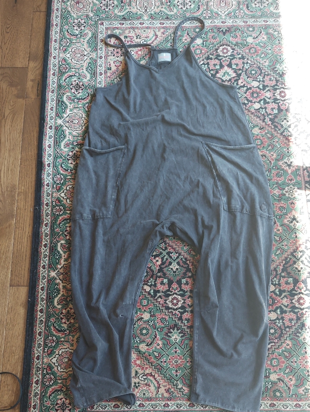 Free People Hotshot Onesie Black